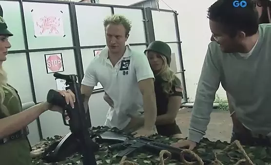 Military Girls Playing with Dudes Sensual and Erotic Escapades